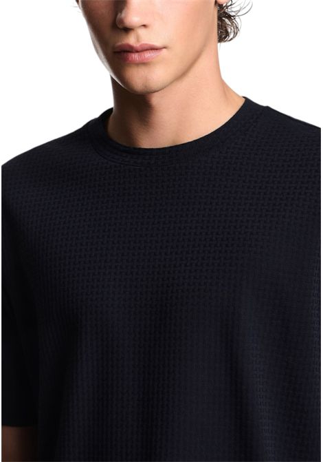 T-shirt in jersey jacquard ASV EMPORIO ARMANI | T-shirt | EM003011 AF10762FB297